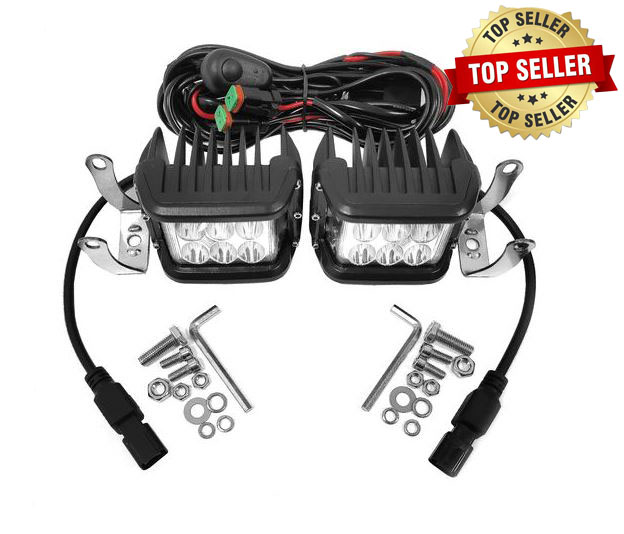 LED Sideshooter 48W lampor med kablage