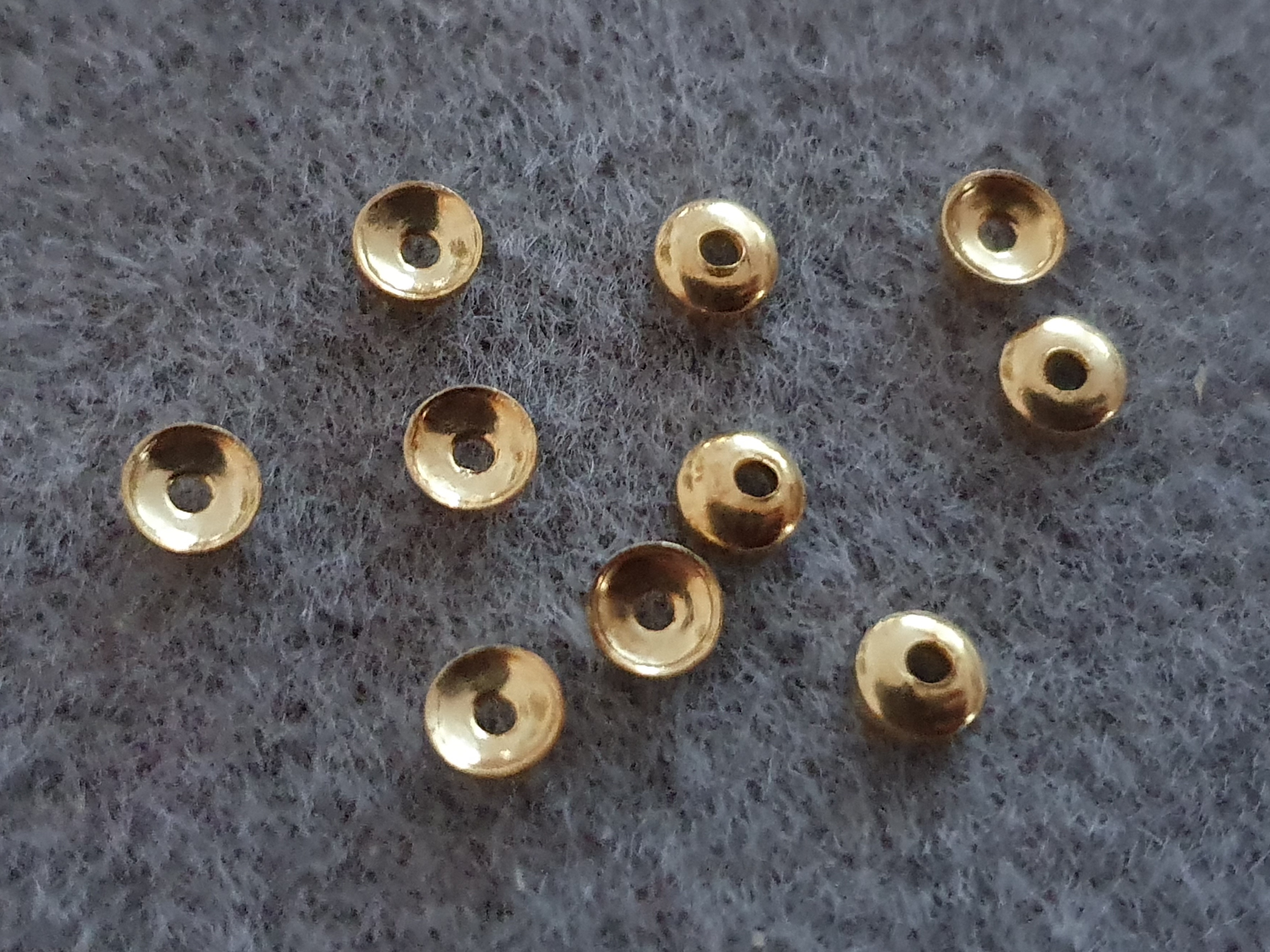 Cap gp 4mm, 10pcs/pack Price/pack 925-silver
