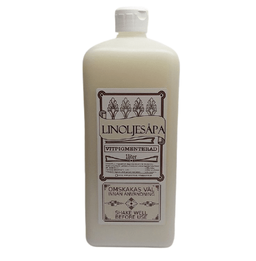 Vitsåpa, Vit Linoljesåpa, Grunne, 1 liter - 3