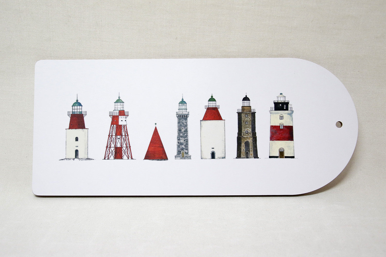 Svenska Fyrar Skärbräda 40x17 cm