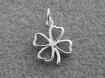 Fyrklöver hänge 925-silver