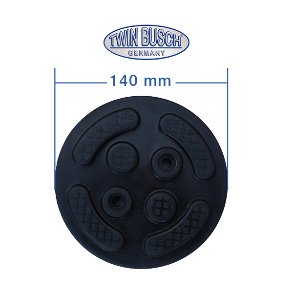 Lyftgummi för 2-pelarlyft, 14cm Diameter - 2