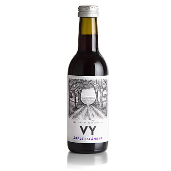 Beskows VY Äpple & Slånbär. Alkoholfri dryck från Beskows i Båstad på Bjärehalvön i Skåne.