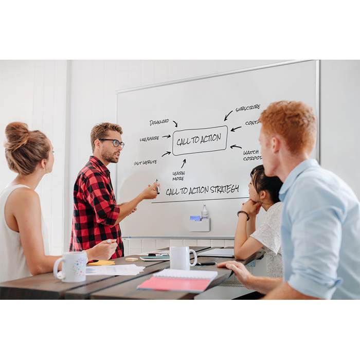 Tillbehörsbox whiteboard vit - 2