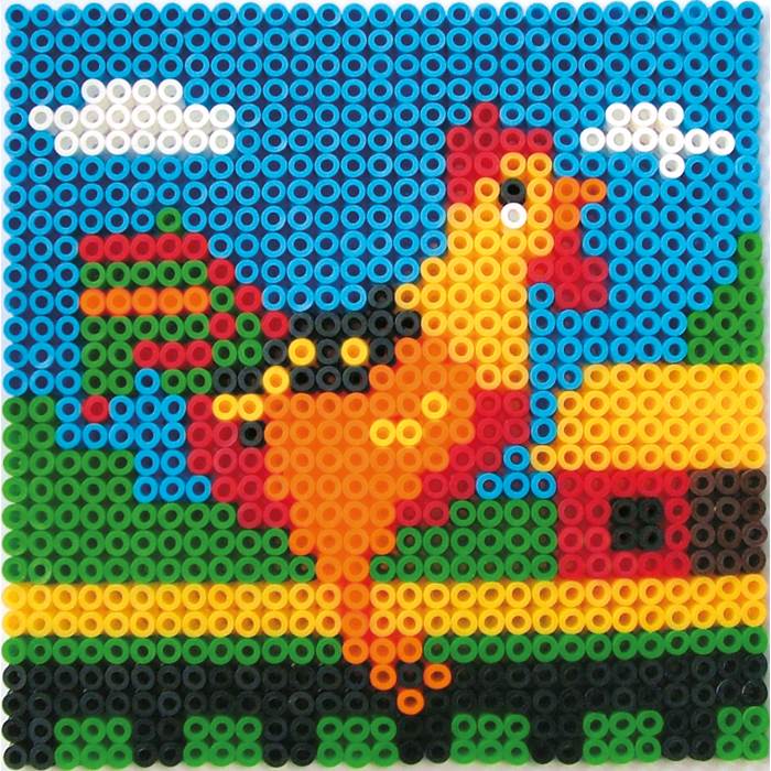 Pärlplatta kvadrat 16x16 10/fp - 4