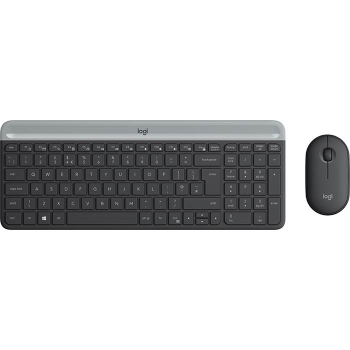 Desktop Logitech MK470 svart - 2