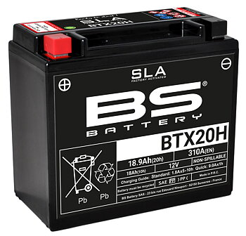 Batteri Yamaha (YTX20-BS)