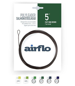 Airflo Polyleader - Salmon & Steelhead (24 lb)