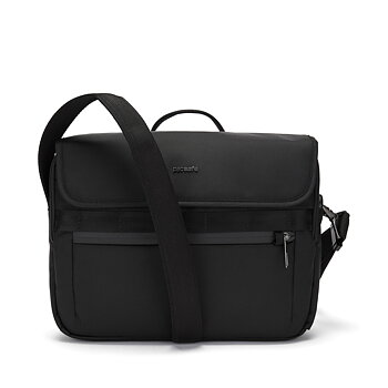 Stöldsäker väska - PACSAFE  Metrosafe X Recycled Messenger Black