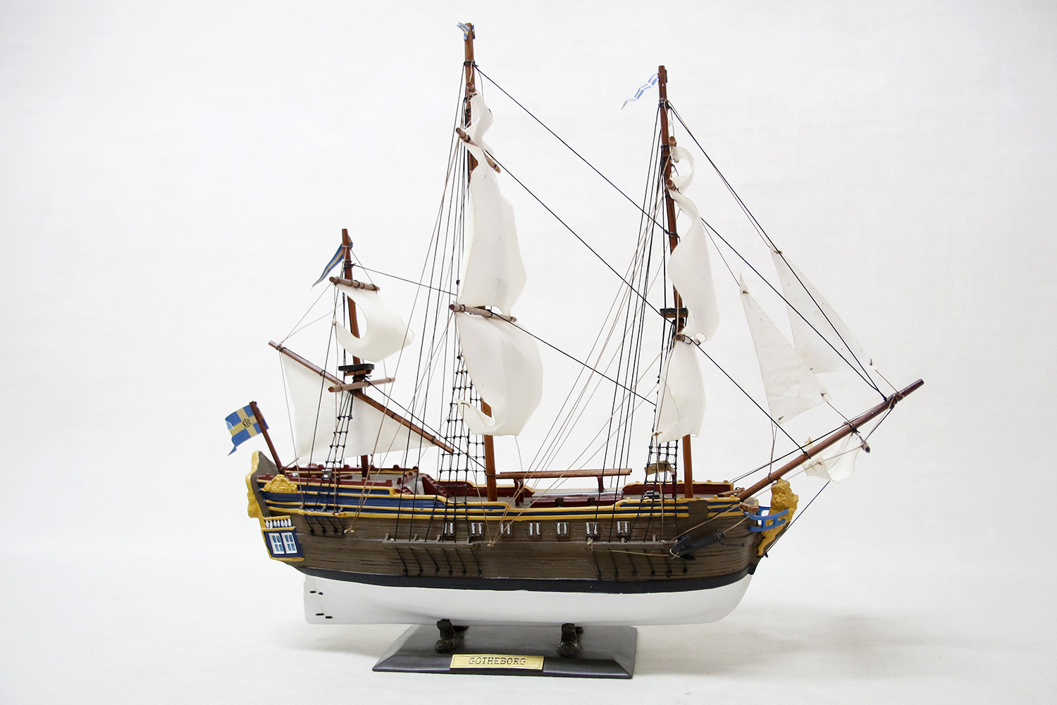 Ostindiefararen Götheborg 35x34 cm