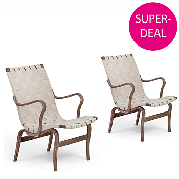 Eva Fåtölj Mi 472 (Superdeal - Volympris/st vid köp av 2st) Ek - Bruno Mathsson