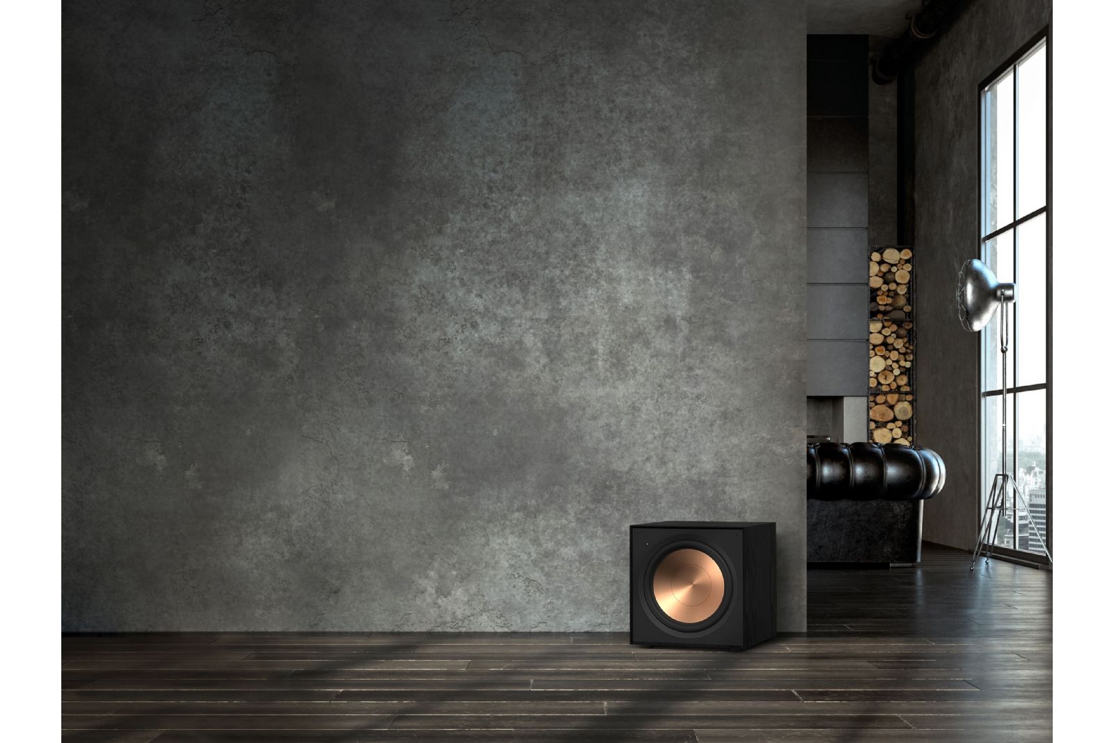 Klipsch R-121SW aktiv 12"  subwoofer svart - 6