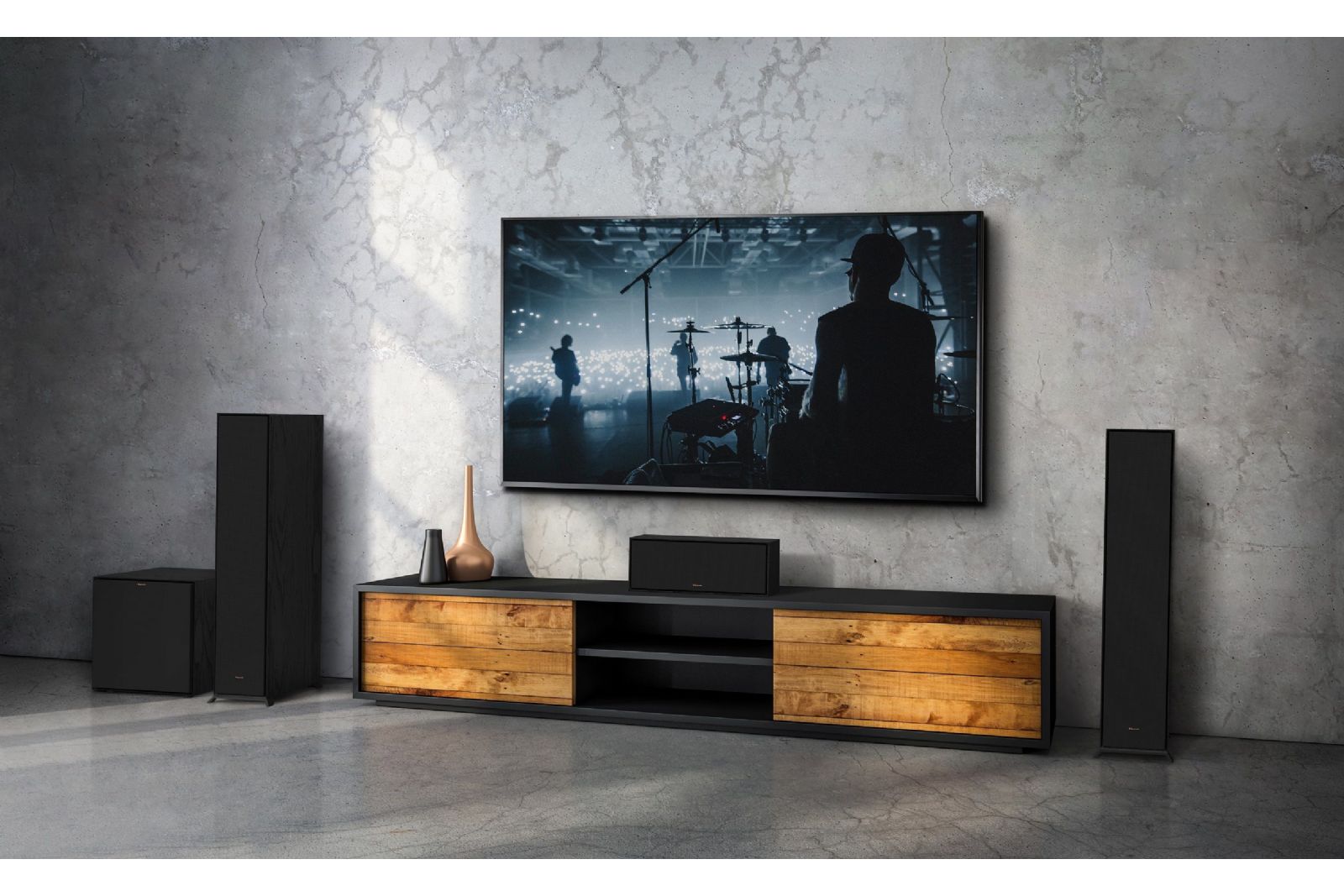 Klipsch R-121SW aktiv 12"  subwoofer svart - 9