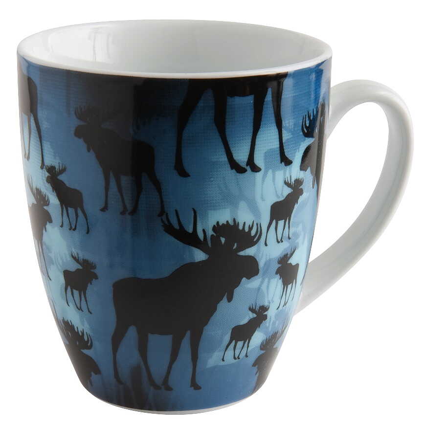 Frühstückstablettchen blau Elch - 2