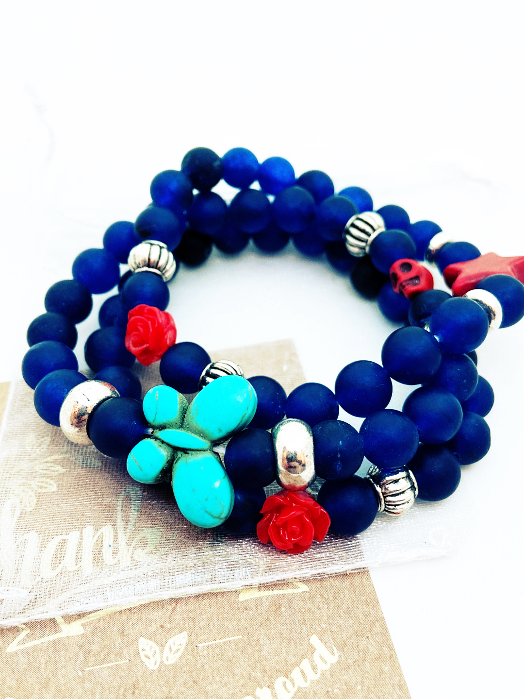 Frida Kahlo armband Det blåa huset-  La casa azul
