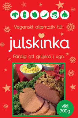 Vegansk julskinka 700g goodstore