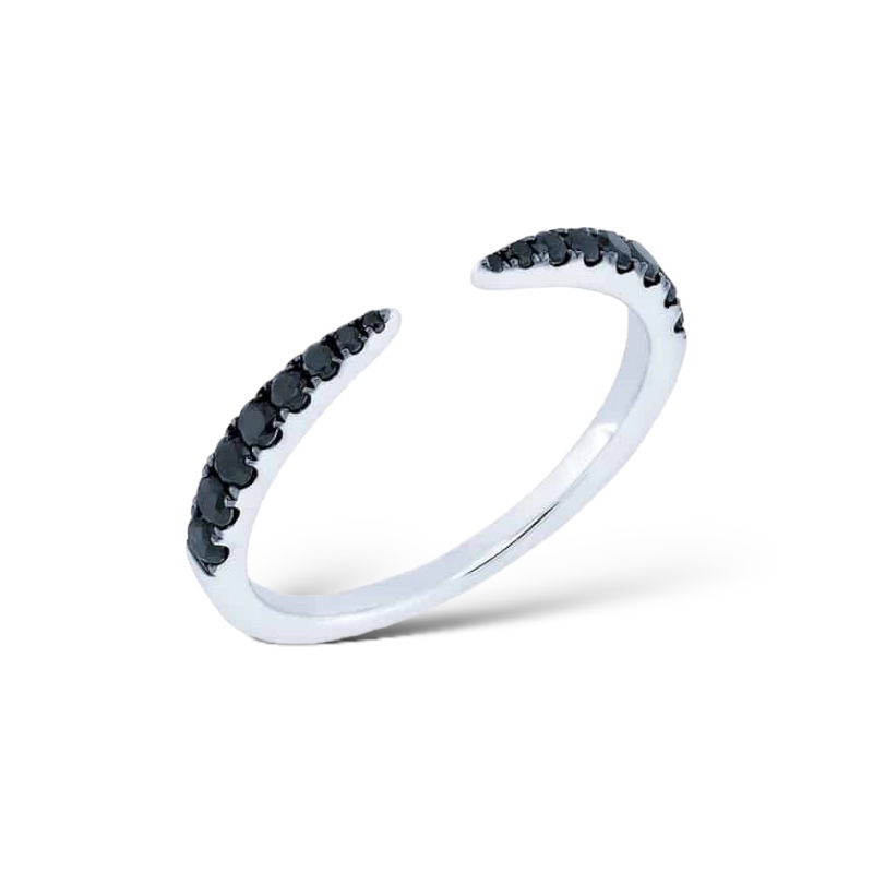 Diamantring claw black