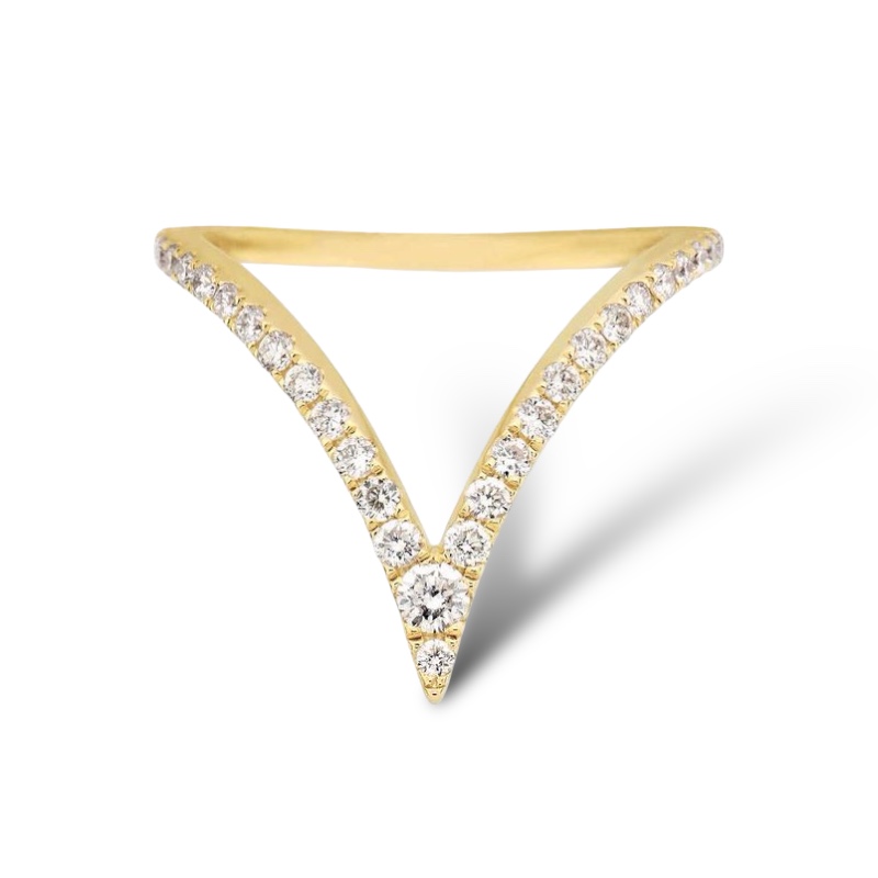 Diamantring curved