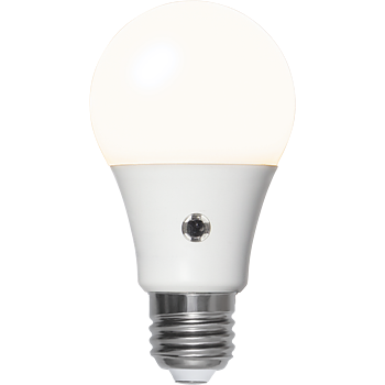 LED-LAMPA E27 A60 SENSOR OPAQUE, 8,5W (60W) 2700K, Skymningssensor