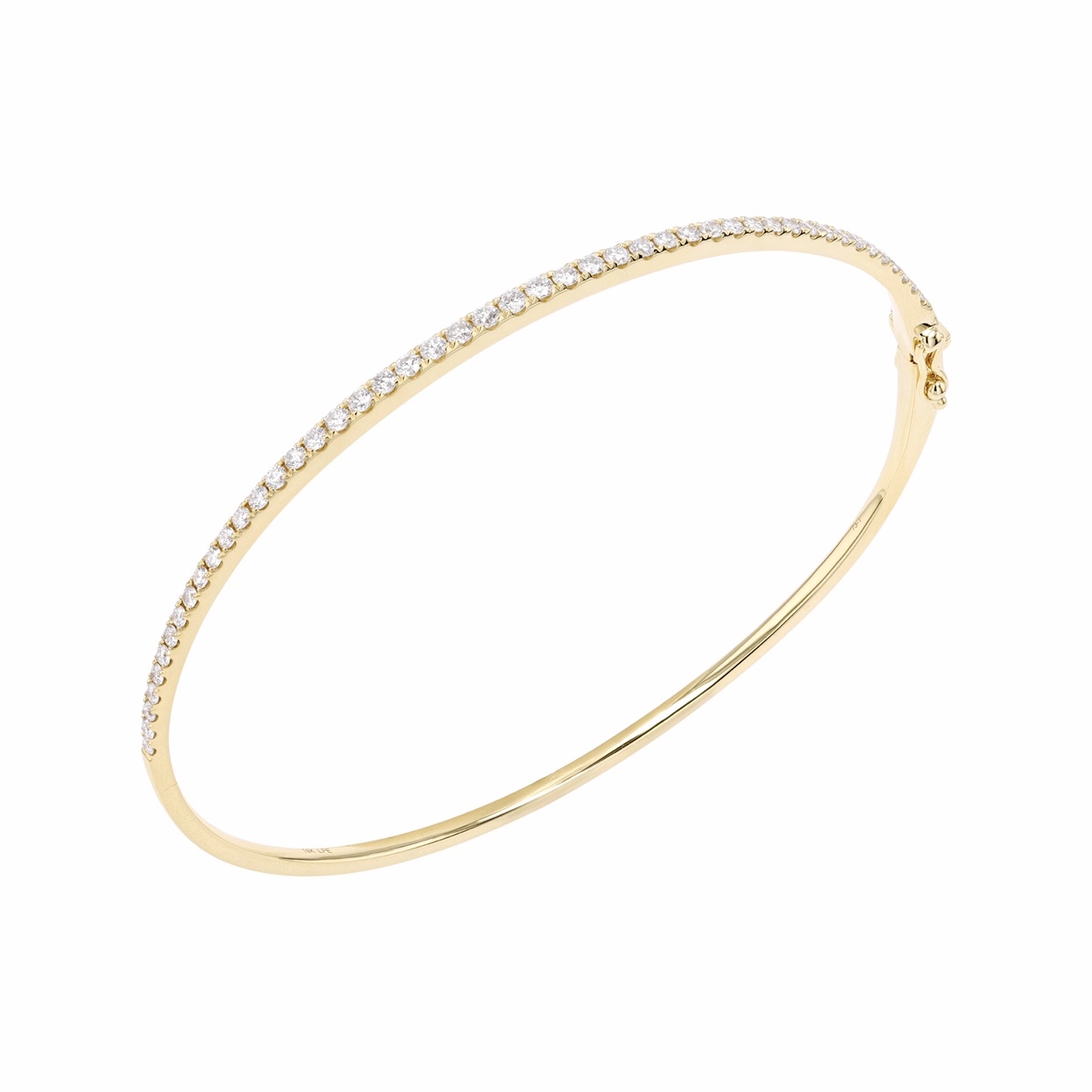 Diamond bangle prongset