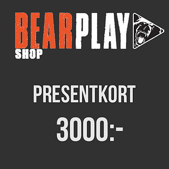 PRESENTKORT 3000kr