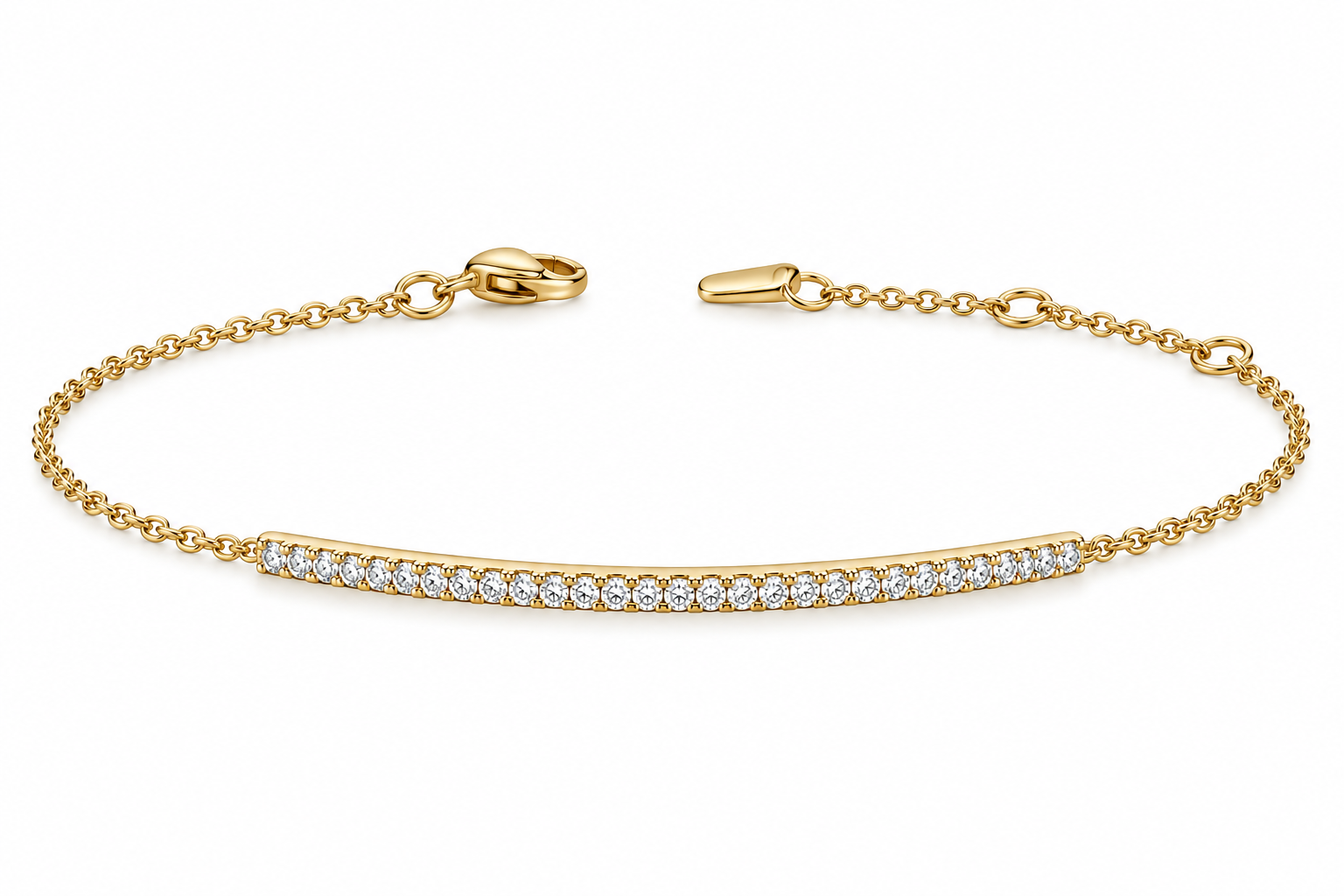 Diamand bar bracelet 