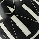 Karin Björquist (Diagonal 1955) Modern Vase with Black Decor 10 cm