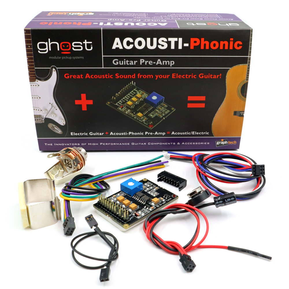 PE-0240-00 GHOST Acousti-Phonic Guitar Pre-Amp 