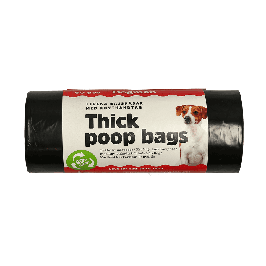 Dogman Bajspåse med knythandtag 50-pack - 5