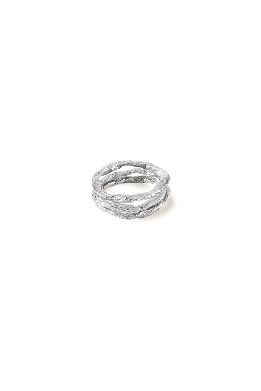 Renée Ring Trippel Silver