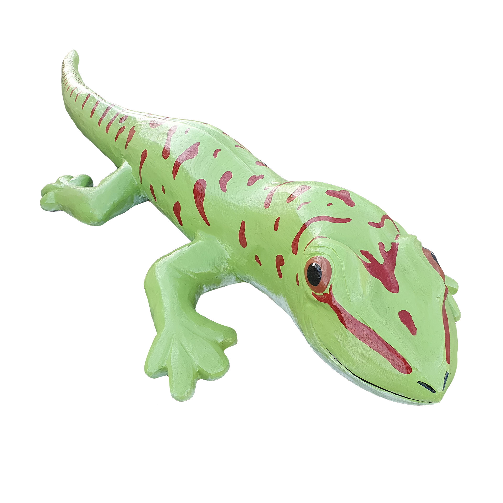 Træskulptur Salamander