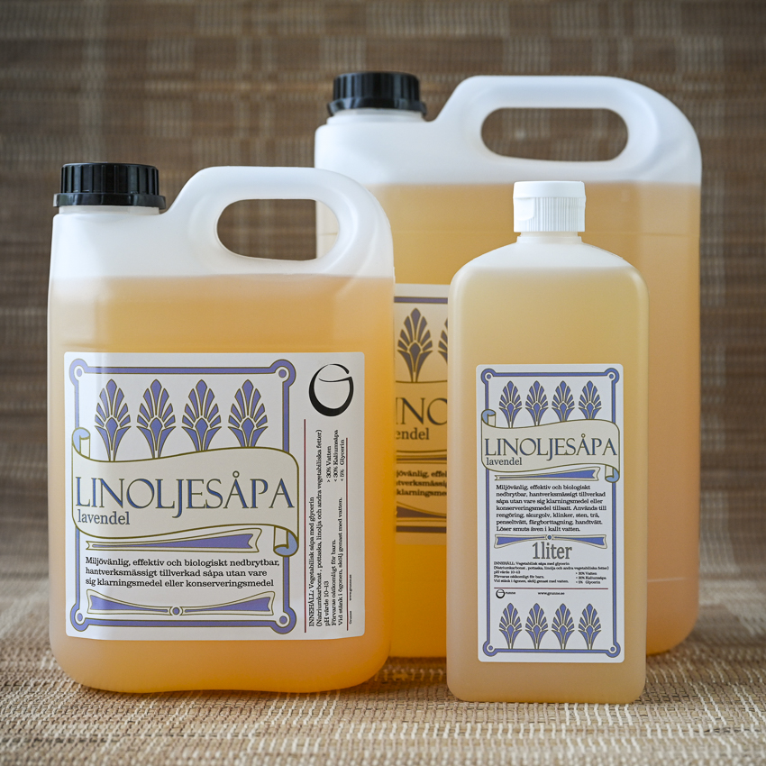Linseed oil soap Lavender, Grunne