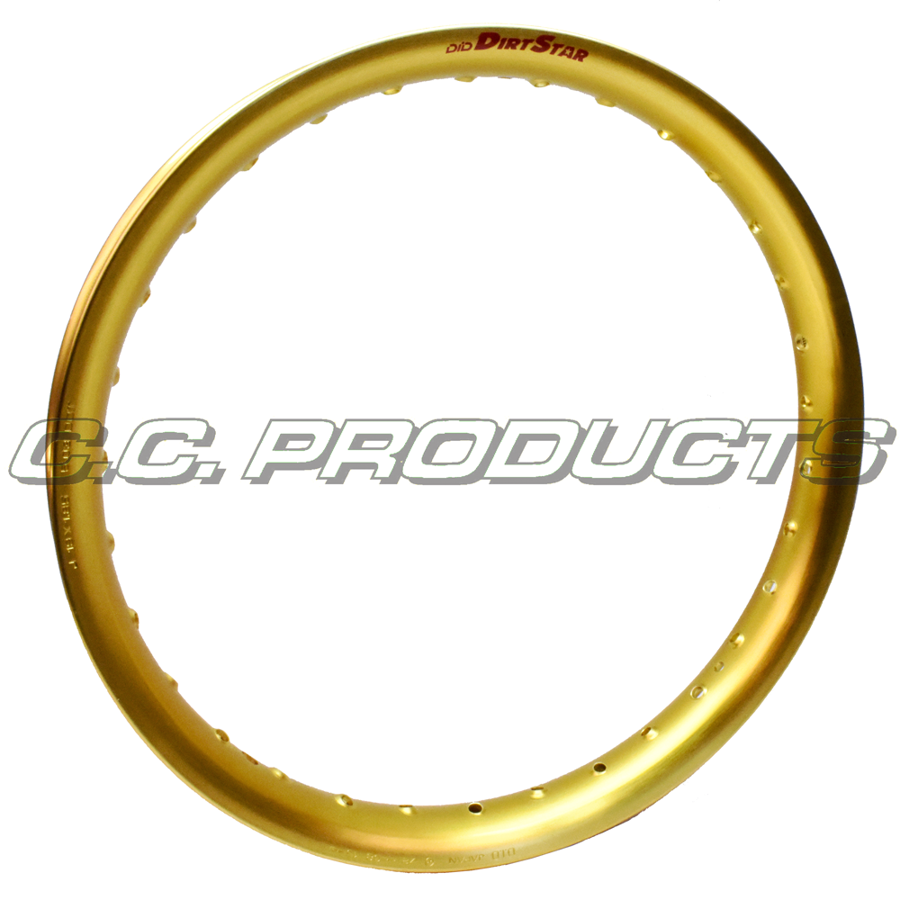 19x1,85 DID U-shape Guld Fälg 36H