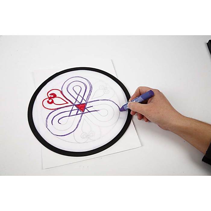 Frisbee 25cm vit 5/fp - 6