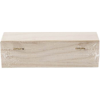 Ask avlång 20x6x6cm kejsarträd