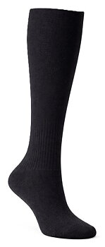  Support socks in Wool Black