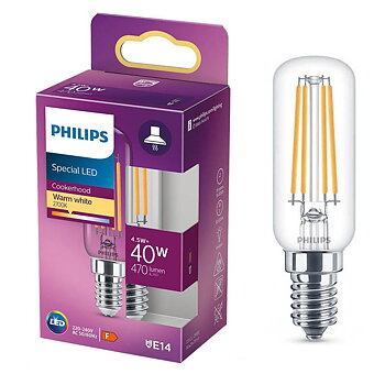 Philips Ledlampa päron 4,5W (40W)E14