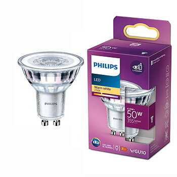 Philips Ledlampa spot 4,6W (50W) GU10