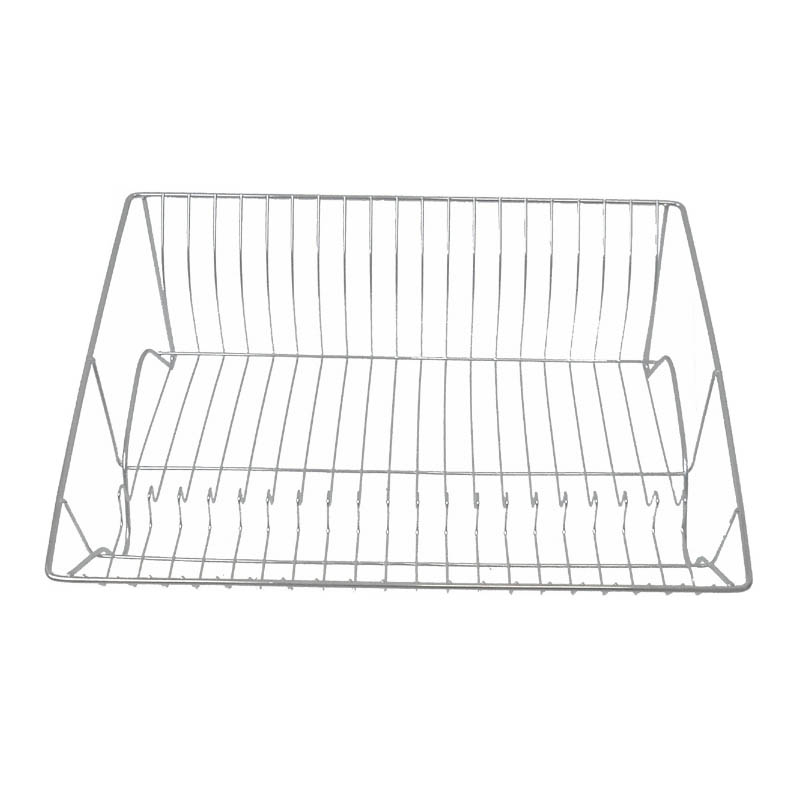 Vitt diskställ i en våning 55cm