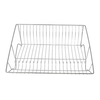 Vitt diskställ i en våning 55cm