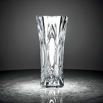 Kristallvas Höjd 24cm, bredd 11cm,  modell Chatelet 