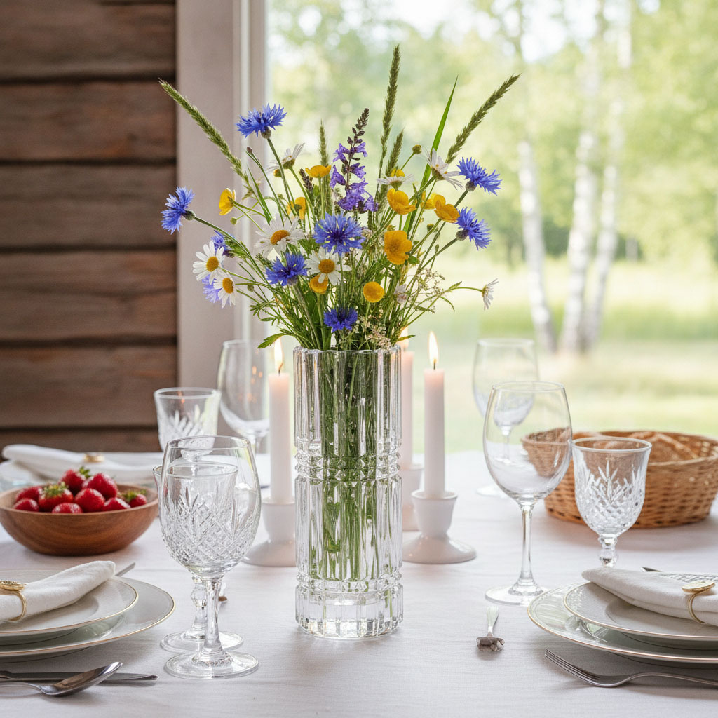 Kristallvas Cristal D'arques Montparnasse 17cm - 3