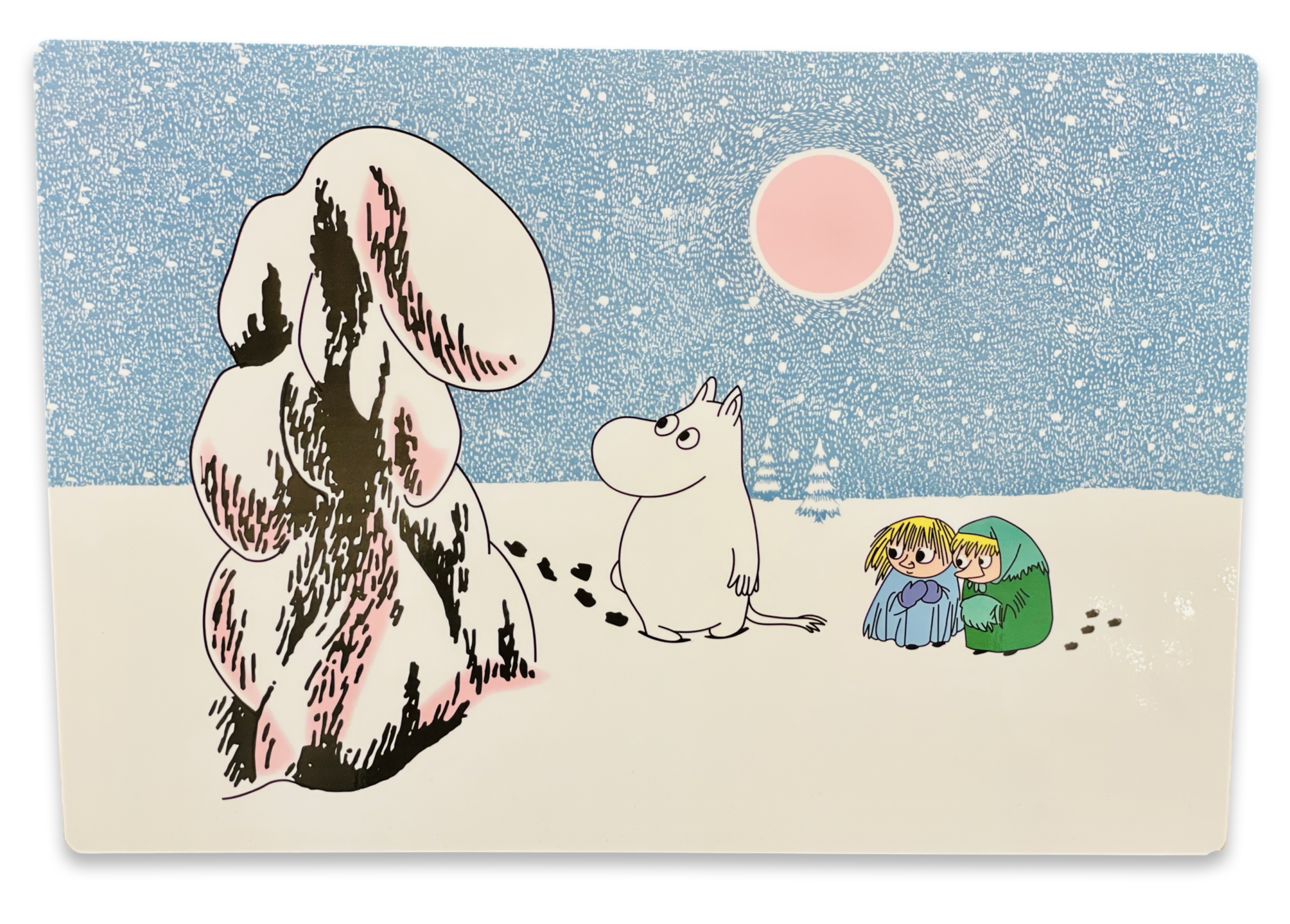 Moomin Table Mat - Crown snow