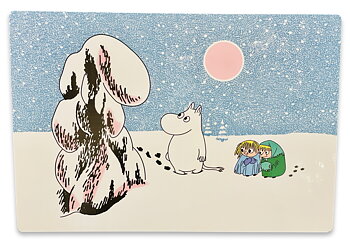 Moomin Table Mat - Crown snow