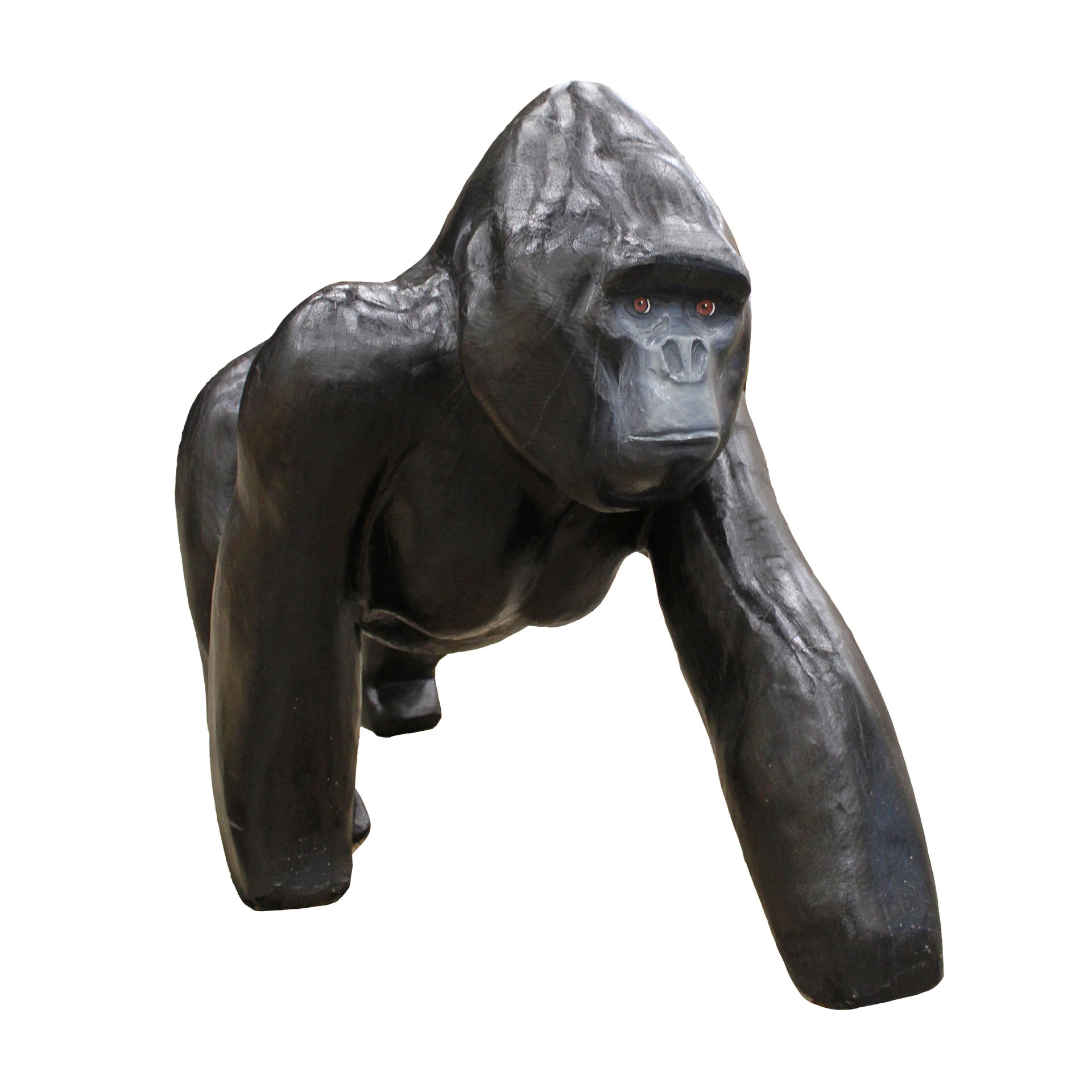 Træskulptur Gorilla - 3