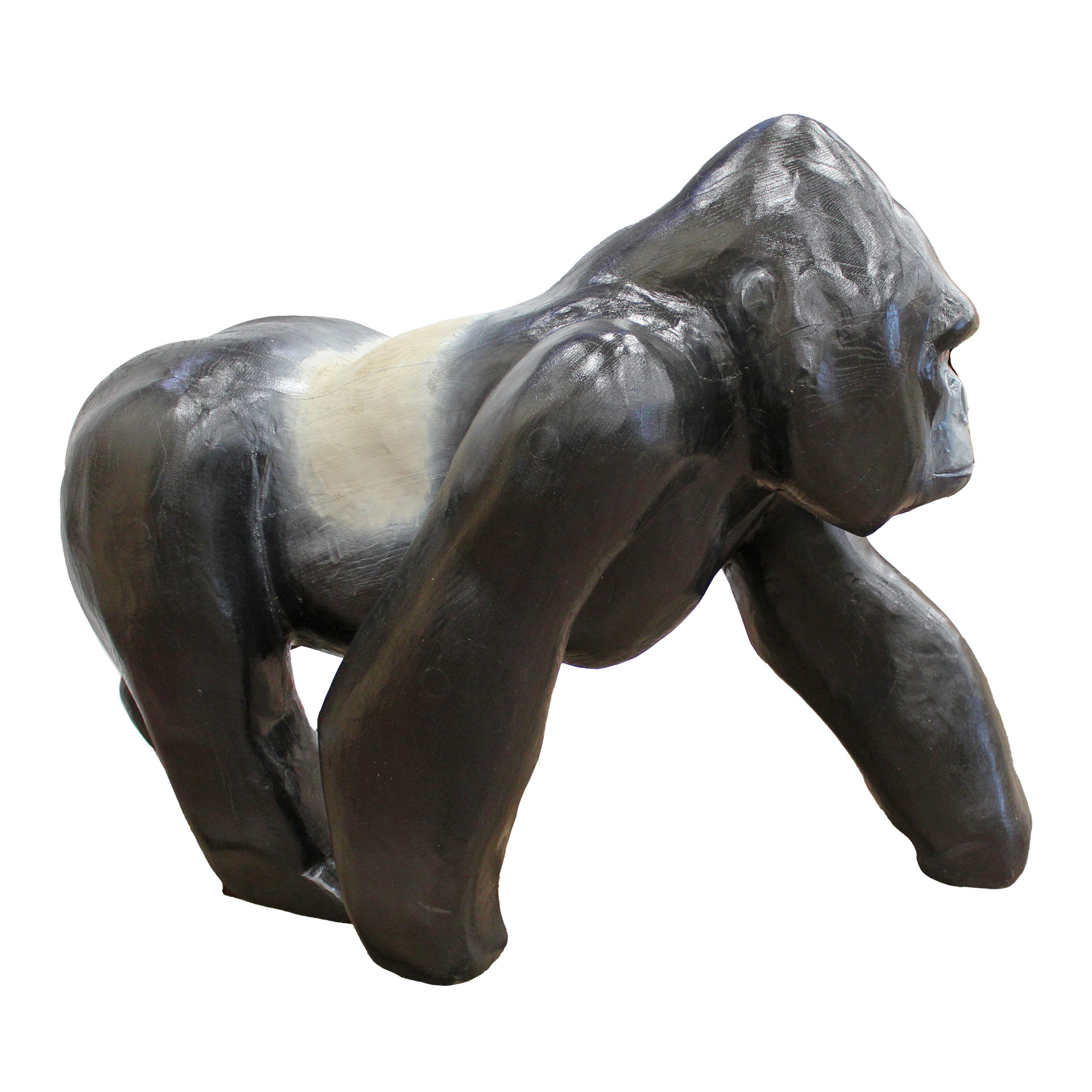 Træskulptur Gorilla - 4
