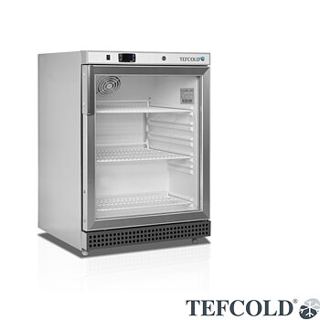 Displaykyl UR200SG, 136 liter, rostfritt stål