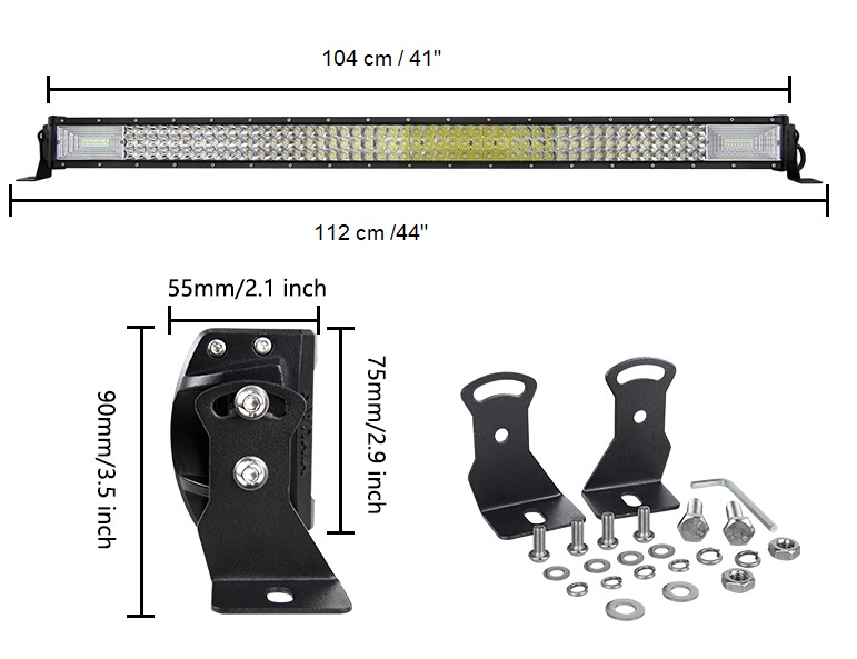 LEDRAMP 7D, RAK  42" / 540* 