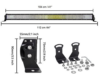 LEDRAMP 7D, RAK  42" / 540* 