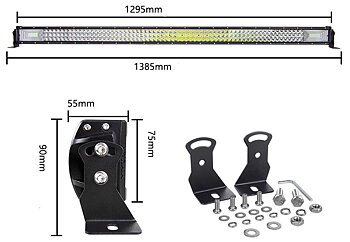LEDRAMP 7D, RAK  52" / 675 *